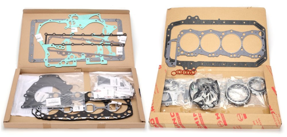 Engine assemblies and overhaul kits staged for dispatch