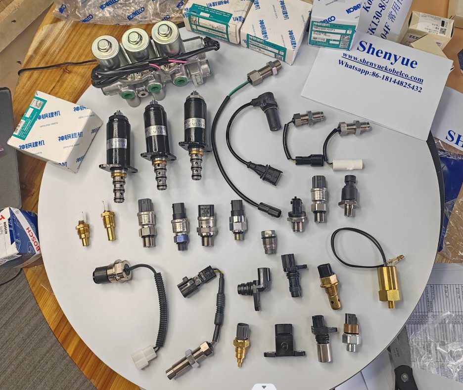 Solenoid valves and sensors
